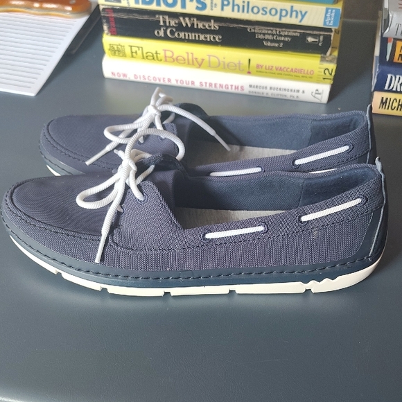 Boat Shoes Cloudsteppers Soft Cushion Women's Navy 9 1/2 - Picture 4 of 12